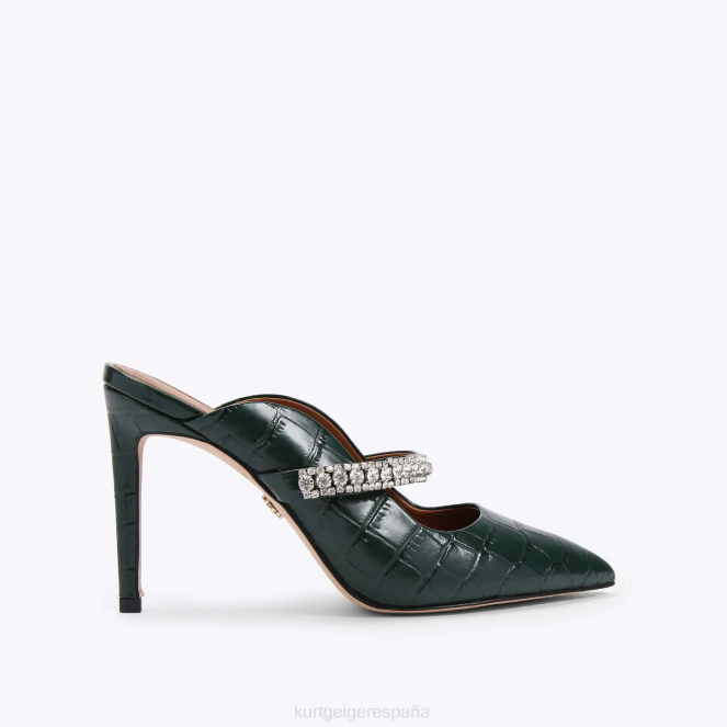 Kurt Geiger mujer duque de londres 2LPR422 | calzados verde oscuro